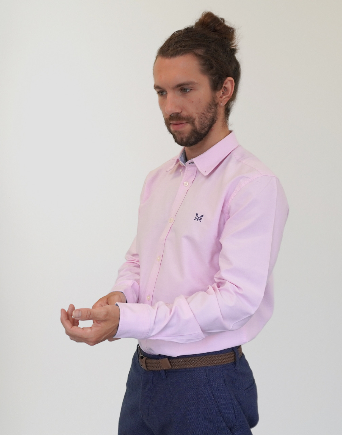 Oxford Classic Fit Shirt in Pink