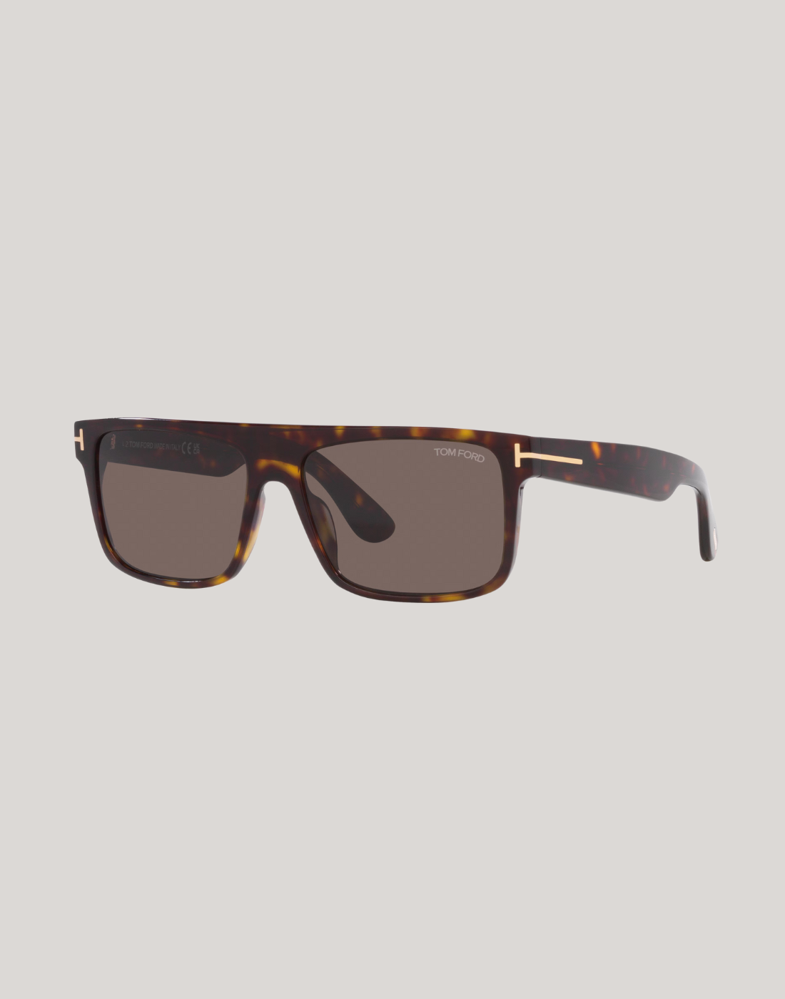 Regular High Bridge Fit Sunglasses in Dark Havana