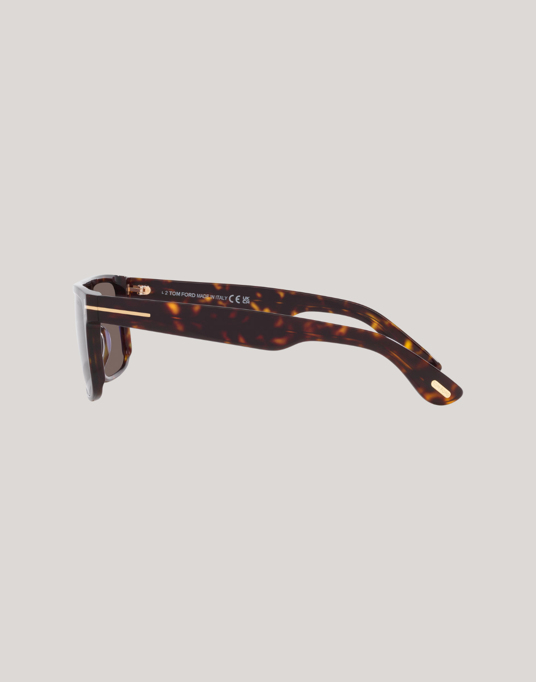 Regular High Bridge Fit Sunglasses in Dark Havana