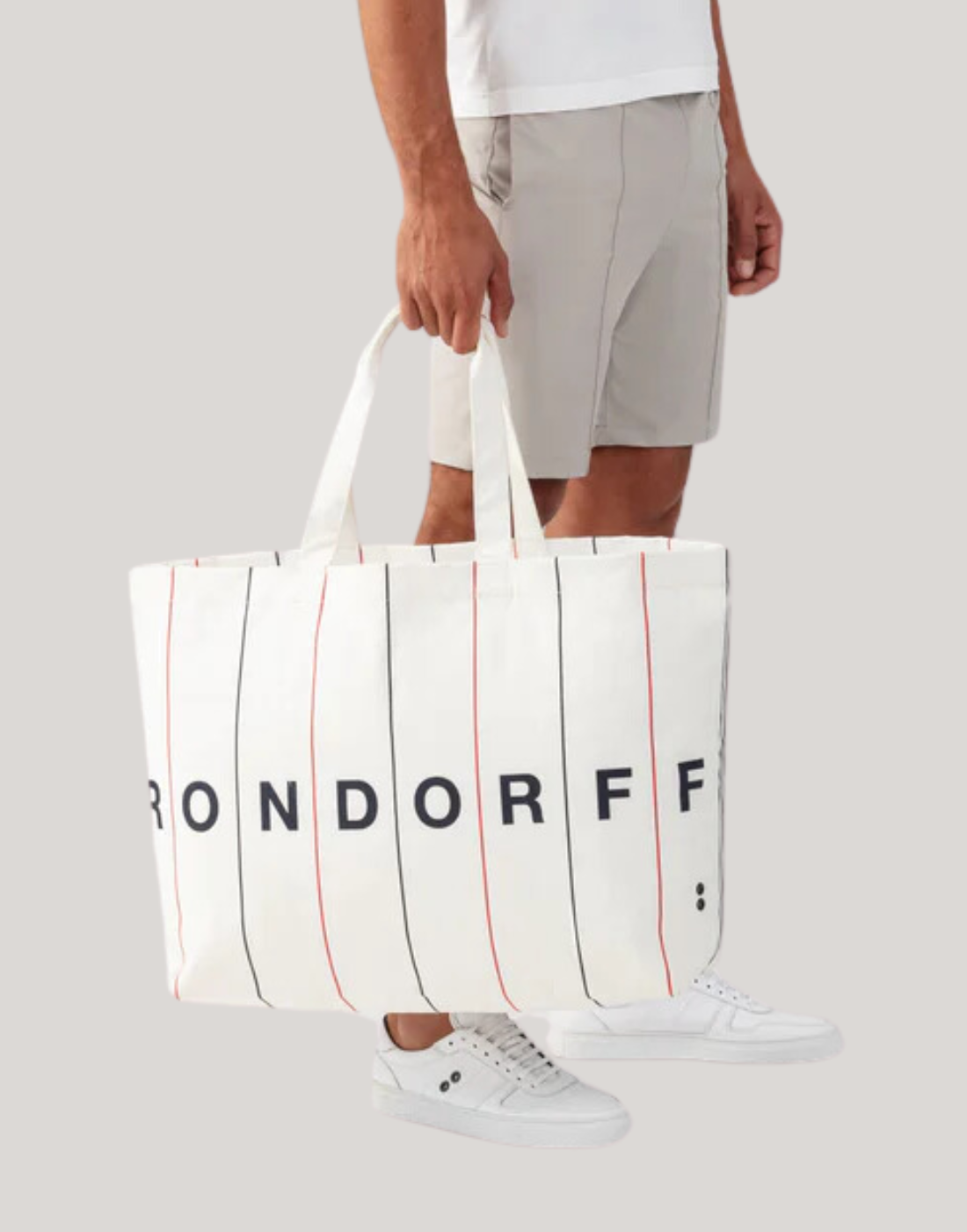 Big Beach Bag in Off White